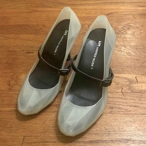 United Nude See-thru 3 inch heels~